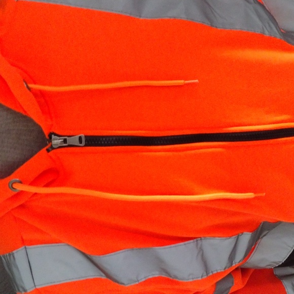 Reflective safety pullover sweatshirt - Picture 4 of 7